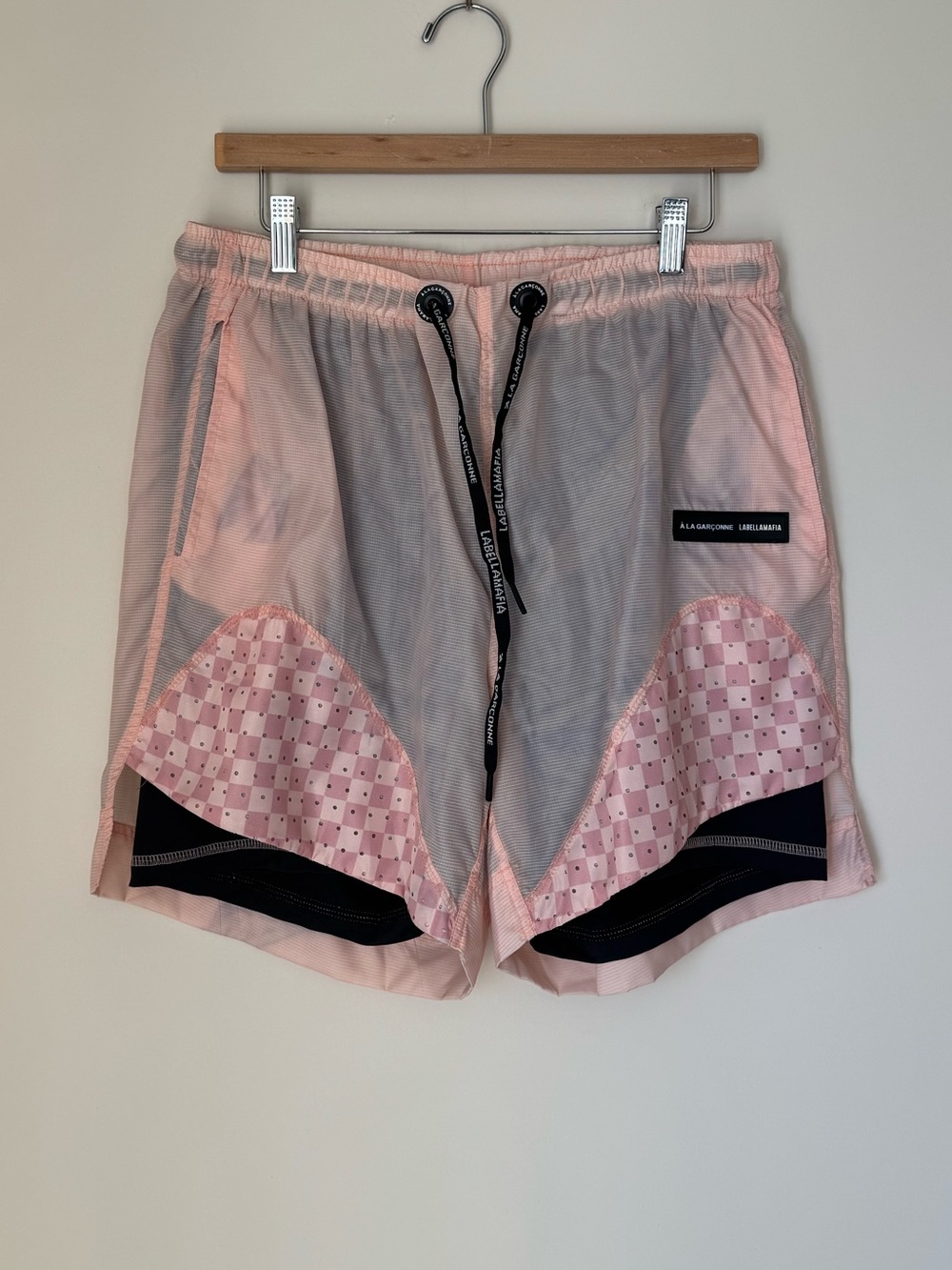 RARE À La Garçonne + LABELLAMAFIA Running Shorts